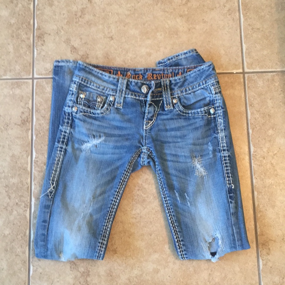 ⚜️Rock Revival Jeans